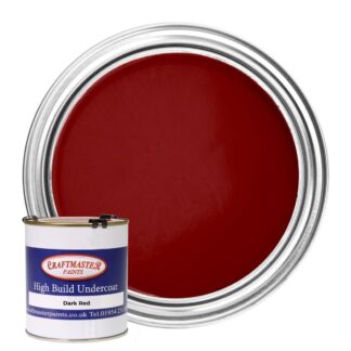 Craftmaster Undercoat Boat Paint in Dark Red (500ml)