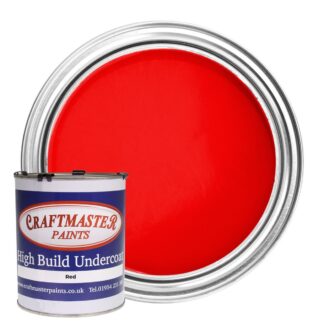 Craftmaster Undercoat Boat Paint in Mid Red (1 Litre)