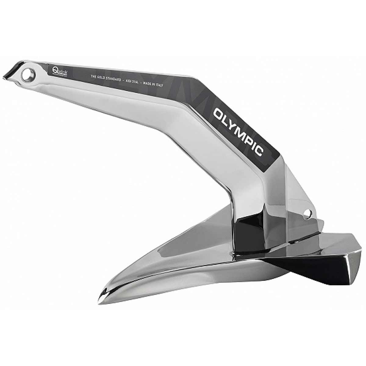 Quick Olympic Plow Anchor (34Kg / Polished Stainless Steel AISI 316)