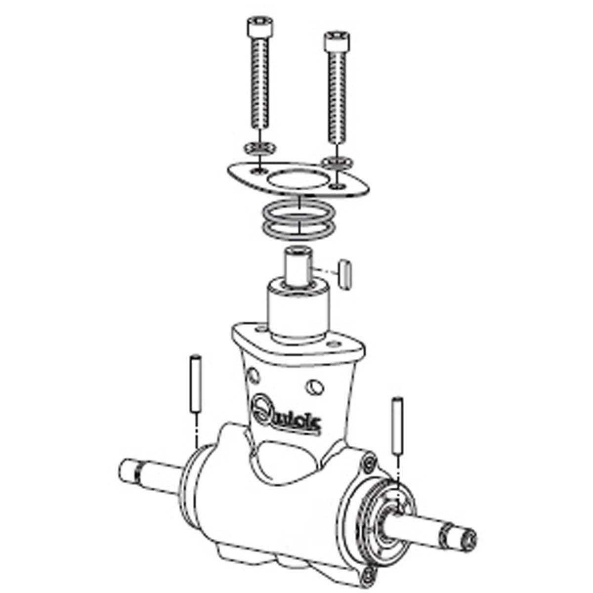 Quick OSP Gearbox for BTR250 Bow Thruster