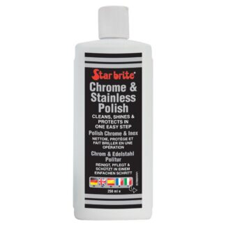 Star brite Chrome & Stainless Polish (250ml Bottle)