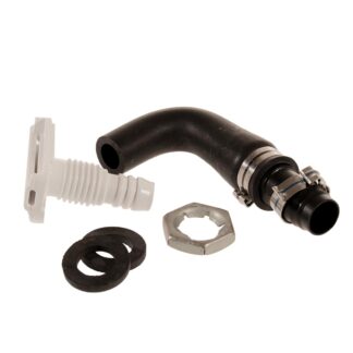 Tecma Toilet Flush Nozzle White for Silence+, Elegance, Nano & Compass