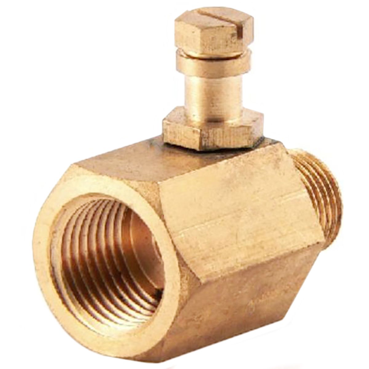 Clesse Inline Test Point (3/8" Male to 1/2" Female)