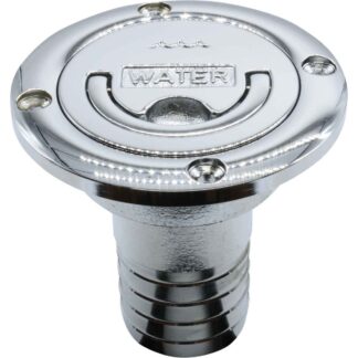 Vetus FCAPWATER Chrome Plated Brass Deck Filler Cap (Water / 38mm)