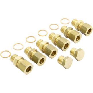 Vetus Fitting Kit for Dual Non Return Valve (10mm Fittings)