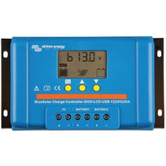 Victron BlueSolar PWM Charge Controller DUO LCD & USB (12V/24V / 20A)