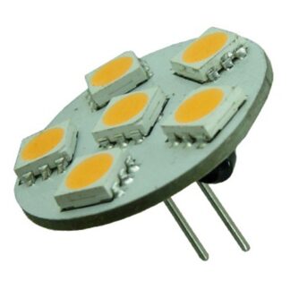 Aten Lighting 6 LED G4 Rear Pin Bulb Cool White