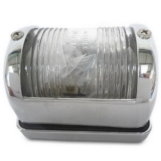 AG Stern White Navigation Light (Chrome Case / 12V)
