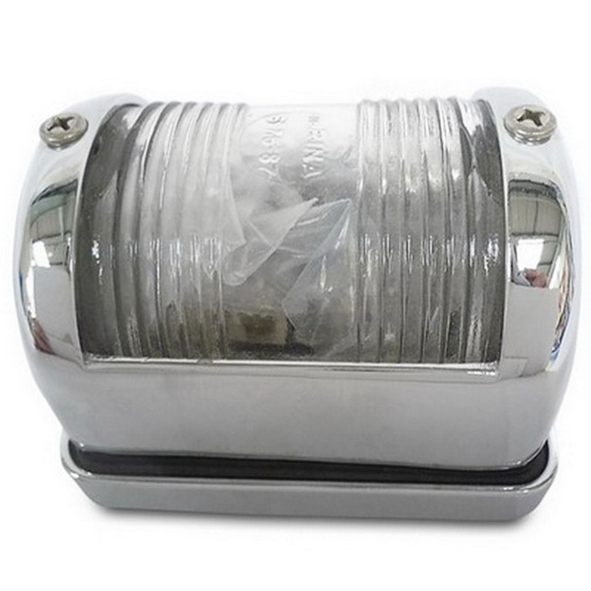AG Stern White Navigation Light (Chrome Case / 12V)