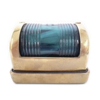 AG Starboard Green Navigation Light (Brass Case / 12V)