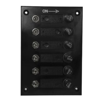 AAA 12V 6 Gang Fuse Switch Panel (10060)