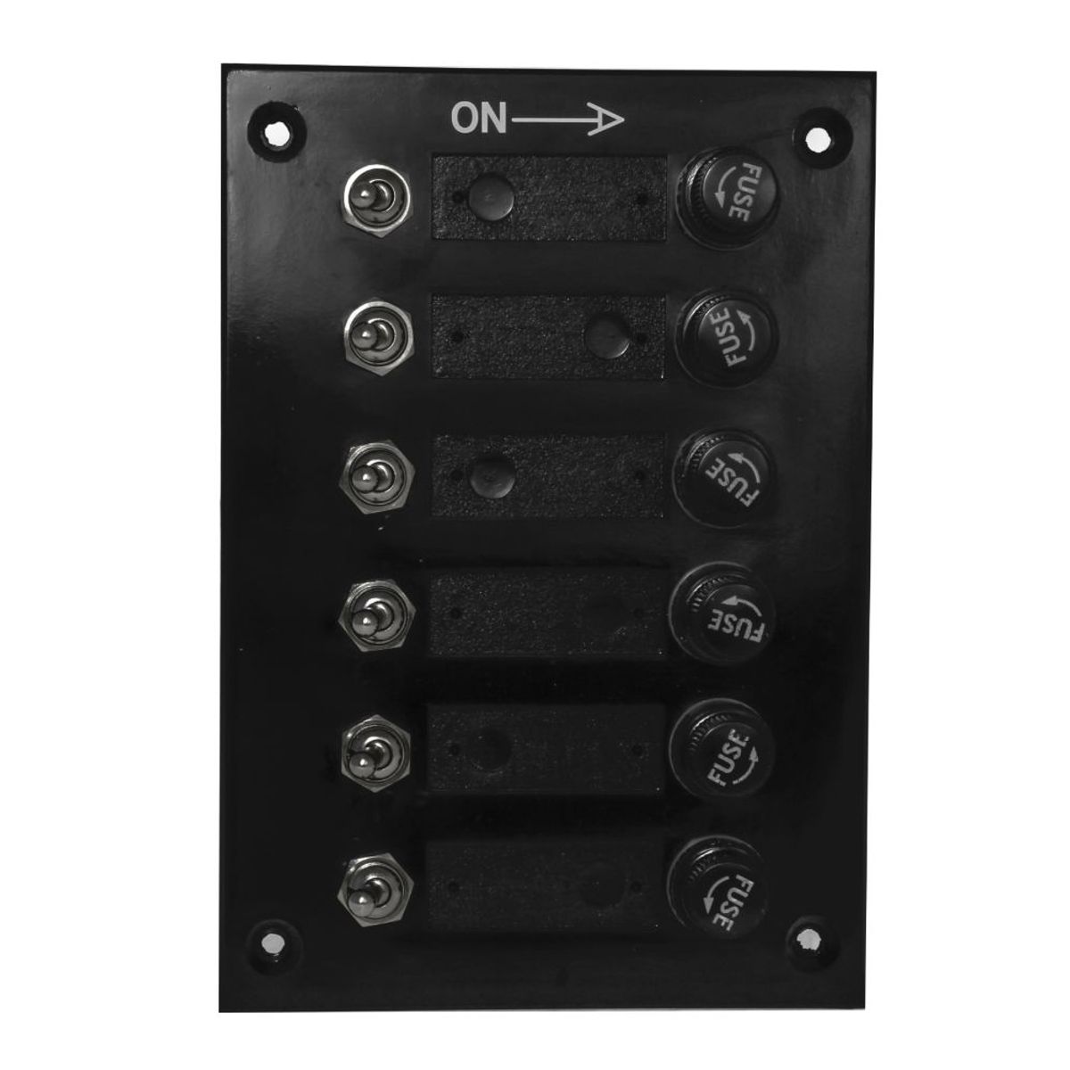 AAA 12V 6 Gang Fuse Switch Panel (10060)