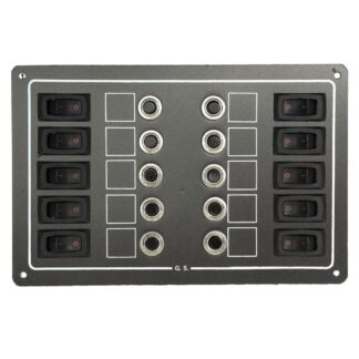 AG 10 Way Circuit Breaker Switch Panel