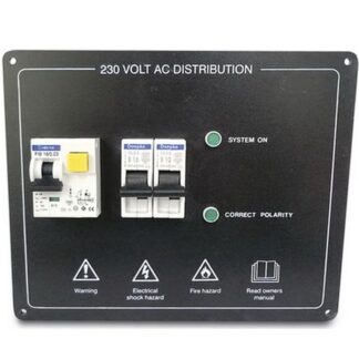 AG Panel AC with RCCB & 2 CB's