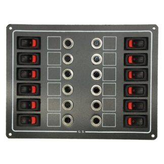 AG 12-Way Circuit Breaker Switch Panel