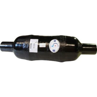 Centek Vernatone Round GRP Exhaust Muffler (76mm Hose)