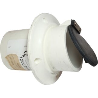 Centek GRP Through Hull Exhaust Outlet (White / 76mm)