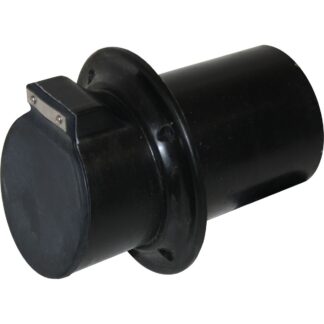 Centek GRP Through Hull Exhaust Outlet (Black / 102mm)