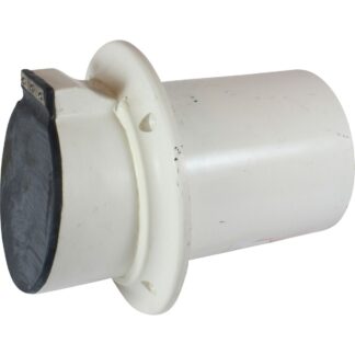 Centek GRP Through Hull Exhaust Outlet (White / 127mm)