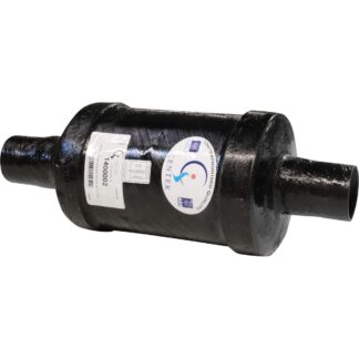 Centek Vernatone Round MKII GRP Exhaust Muffler (60mm Hose)