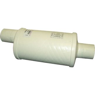 Centek Vernatone Round MKII GRP Exhaust Muffler (89mm Hose)