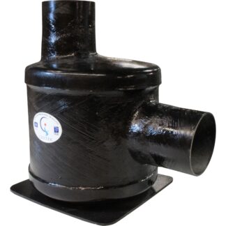 Centek Low Capacity GRP Exhaust Waterlock (Side In - Top Out / 127mm)