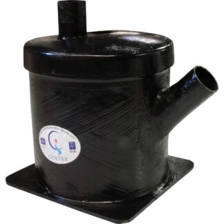 Centek GRP Exhaust Waterlock (Side Angle In - Top Out / 51mm Hose)
