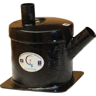 Centek GRP Exhaust Waterlock (Side Angle In - Top Out / 45mm Hose)