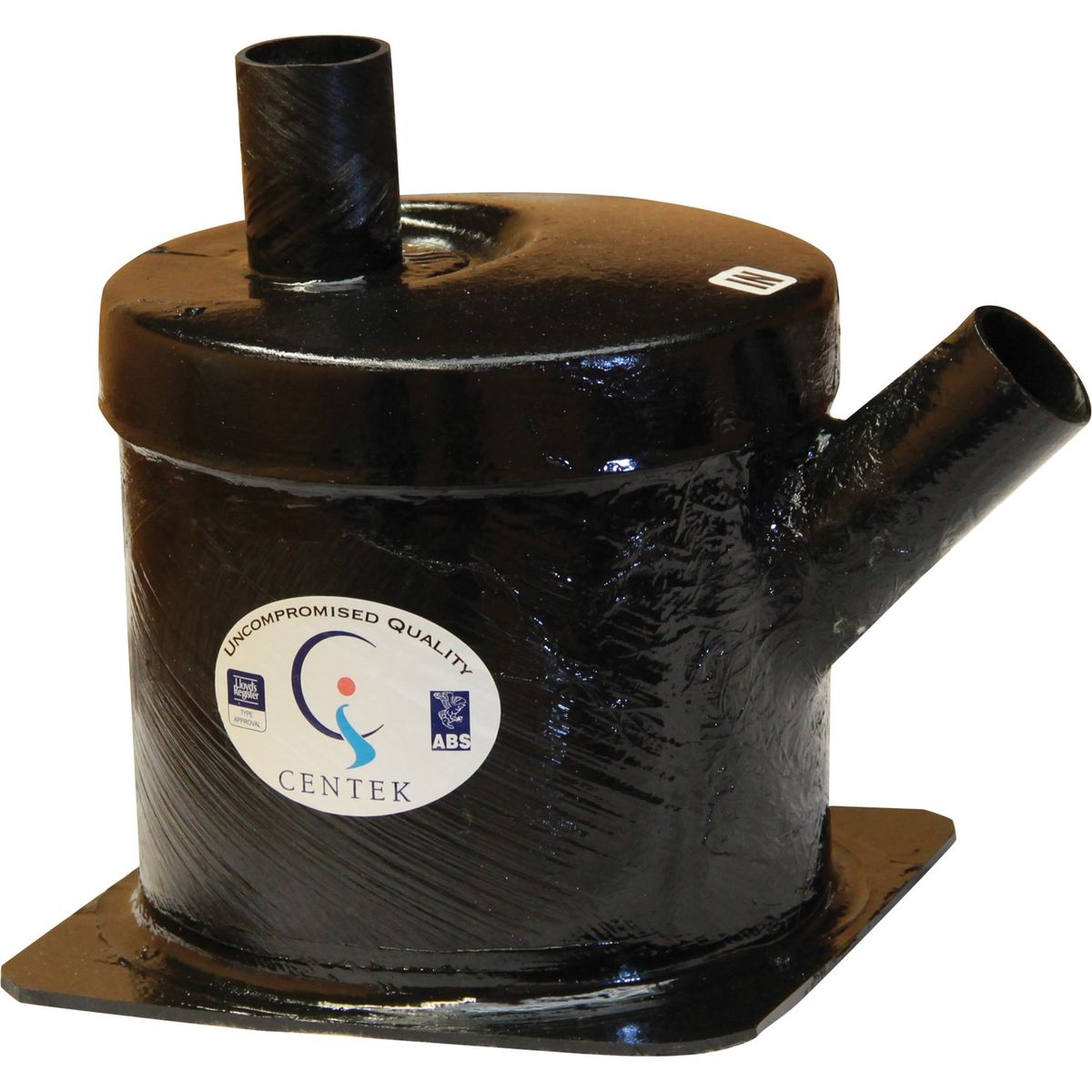 Centek GRP Exhaust Waterlock (Side Angle In - Top Out / 45mm Hose)