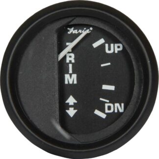 Faria Beede Trim Level Gauge in Euro Black Style (Type A)