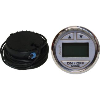 Faria Beede Depth Sounder Gauge in Kronos Style (In Hull Sender)