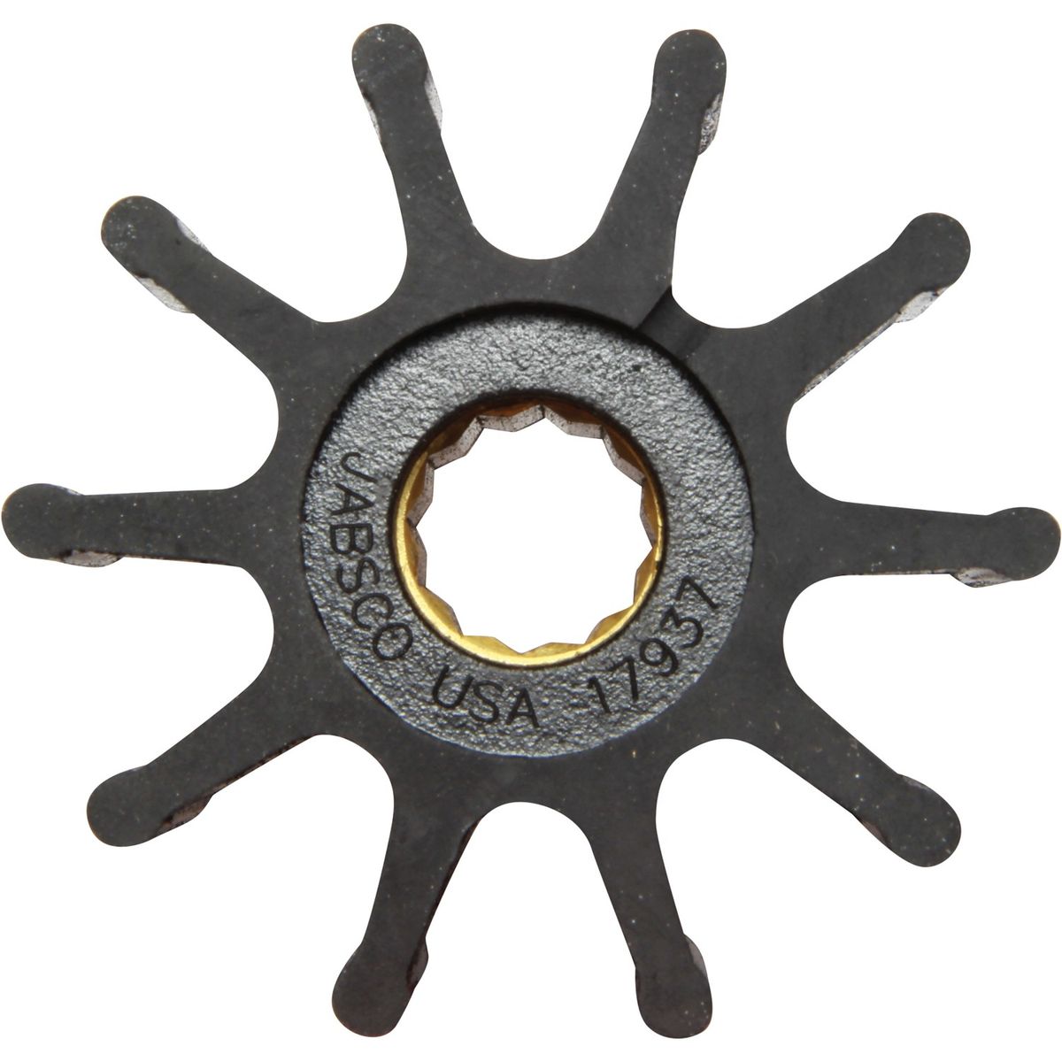 Jabsco Flexible Nitrile Pump Impeller (Spline Drive / 10 Blades)