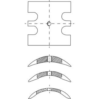Jabsco Pump Cam Plate 2431 for Jabsco Flexible Impeller Cooling Pumps
