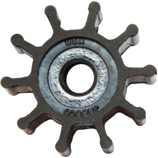 Jabsco Neoprene Single Flat Drive Pump Impeller (10 Blade, 40.5mm OD)
