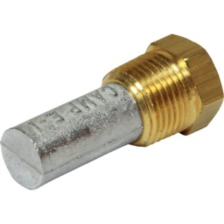 Orbitrade 15303 Aluminium Anode for Volvo V6/V8 Engines (3/8" x 25mm)