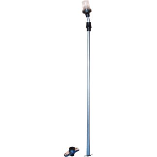 Perko 1311 Telescopic All Round White Pole Light (822mm Length)