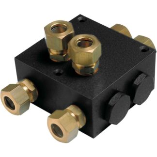 Vetus Hydraulic Steering Dual Non Return Valve (18mm)