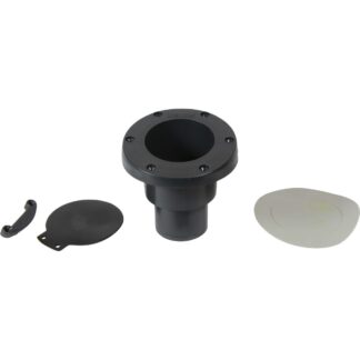 Vetus TRC45PV Plastic Transom Exhaust Outlet With Check Valve (45mm)